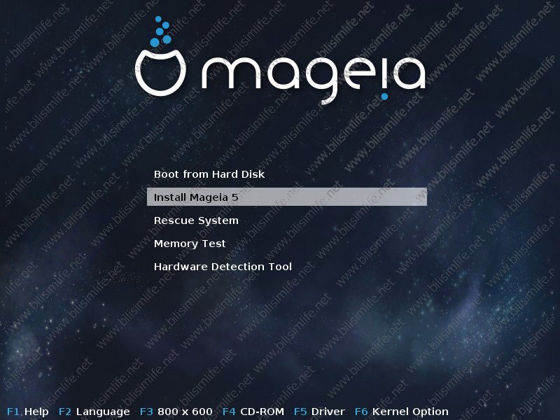 Mageia 5 Kurulumu fotoğrafını tam boyutta görmek için tıklayın